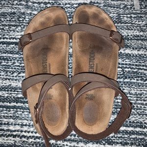 Birkenstock ankle strap sandals